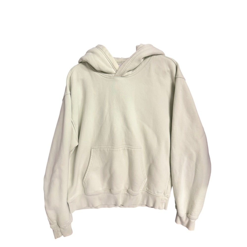 Aritzia Tna Sweatfleece Cozy Fleece Perfect Hoodie Mint Green Large